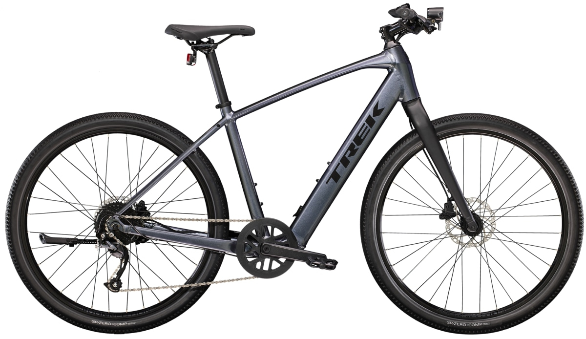 Trek EX-DISPLAY  Dual Sport+ 2 Electric Bike Galaxy grey Size Medium Medium