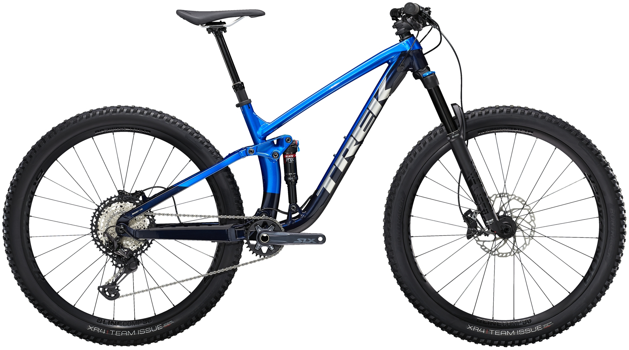Trek 2022  Fuel EX 8 Full Suspension Mountain Bike XS - 27.5 WHEEL ALPINE BLUE/DEEP DARK BLUE