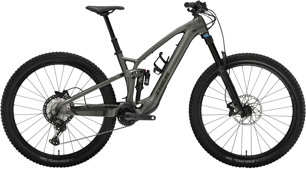 Trek 2024  Fuel EXe 8 XT Full Suspension Electric Mountain Bike XL SATIN MERCURY