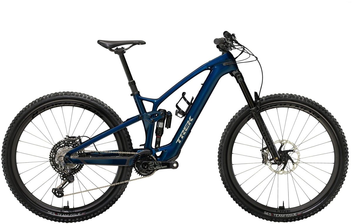 Trek 2023  Fuel EXe 9.9 XTR 360Wh Electric Mountain Bike M - 29 WHEEL MULSANNE BLUE