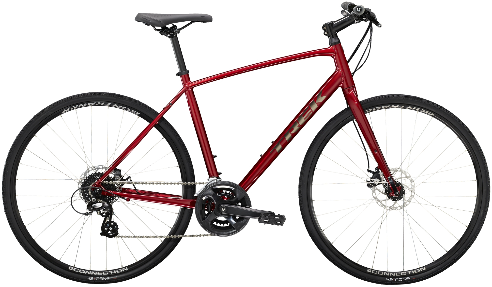 Trek 2023  FX 1 Disc Hybrid Bike XS RAGE RED