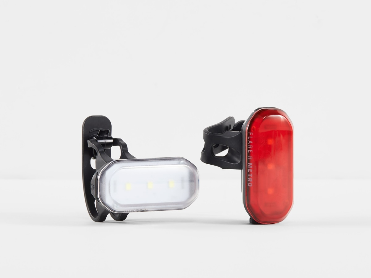 Trek  Ion 50 R Flare R Metro Front and Rear Light Set ONE SIZE BLACK