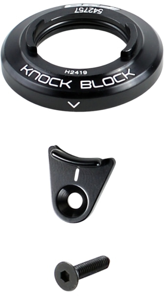 Trek  Knock Block Headset Upper Assembly TREK KNOCK BLOCK HEADSET UPPER ASSEMBLY (BEARING COVER, FRAME CHIP & FASTENER) BLACK