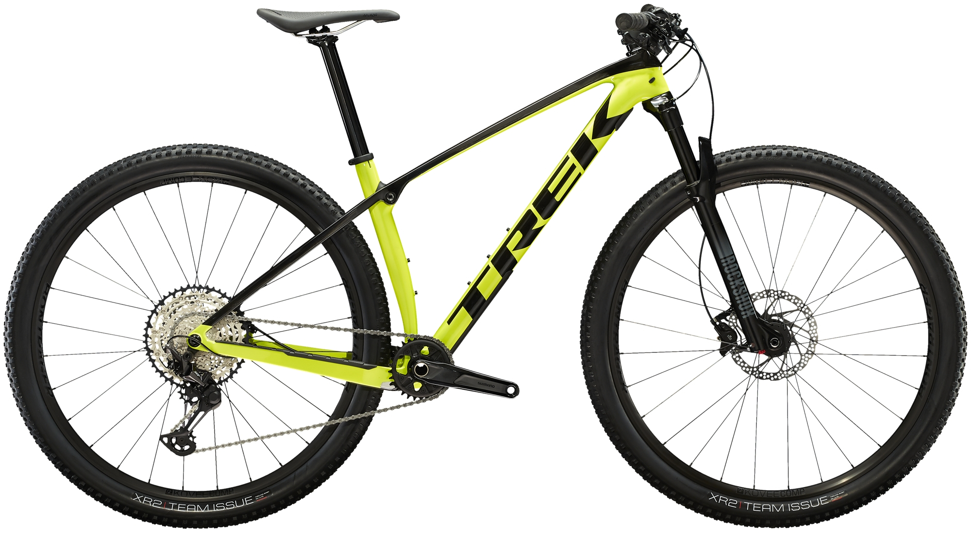 Trek 2022  Procaliber 9.6 Hardtail Mountain Bike in Volt and Raw Carbon XL - 29 WHEEL VOLT/RAW CARBON