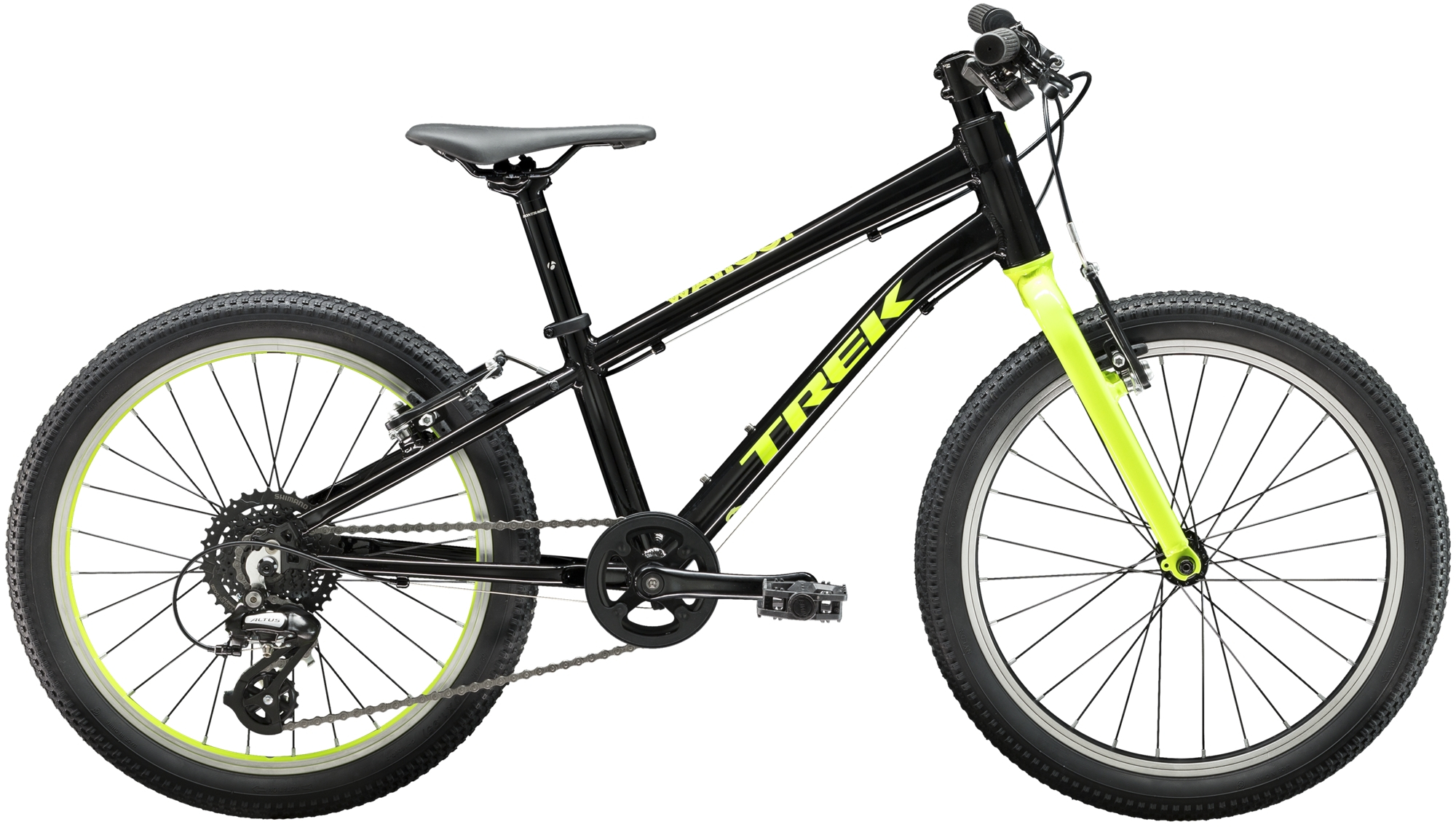 Trek 2022  Wahoo 20 inch Wheel Kids Bike 20 TREK BLACK/VOLT