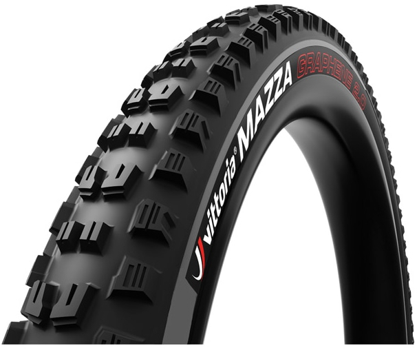 Vittoria  Mazza Trail/Enduro Tyre Full Black G2.0 29 X 2.6 INCHES TRAIL TNT CASING Anthracite