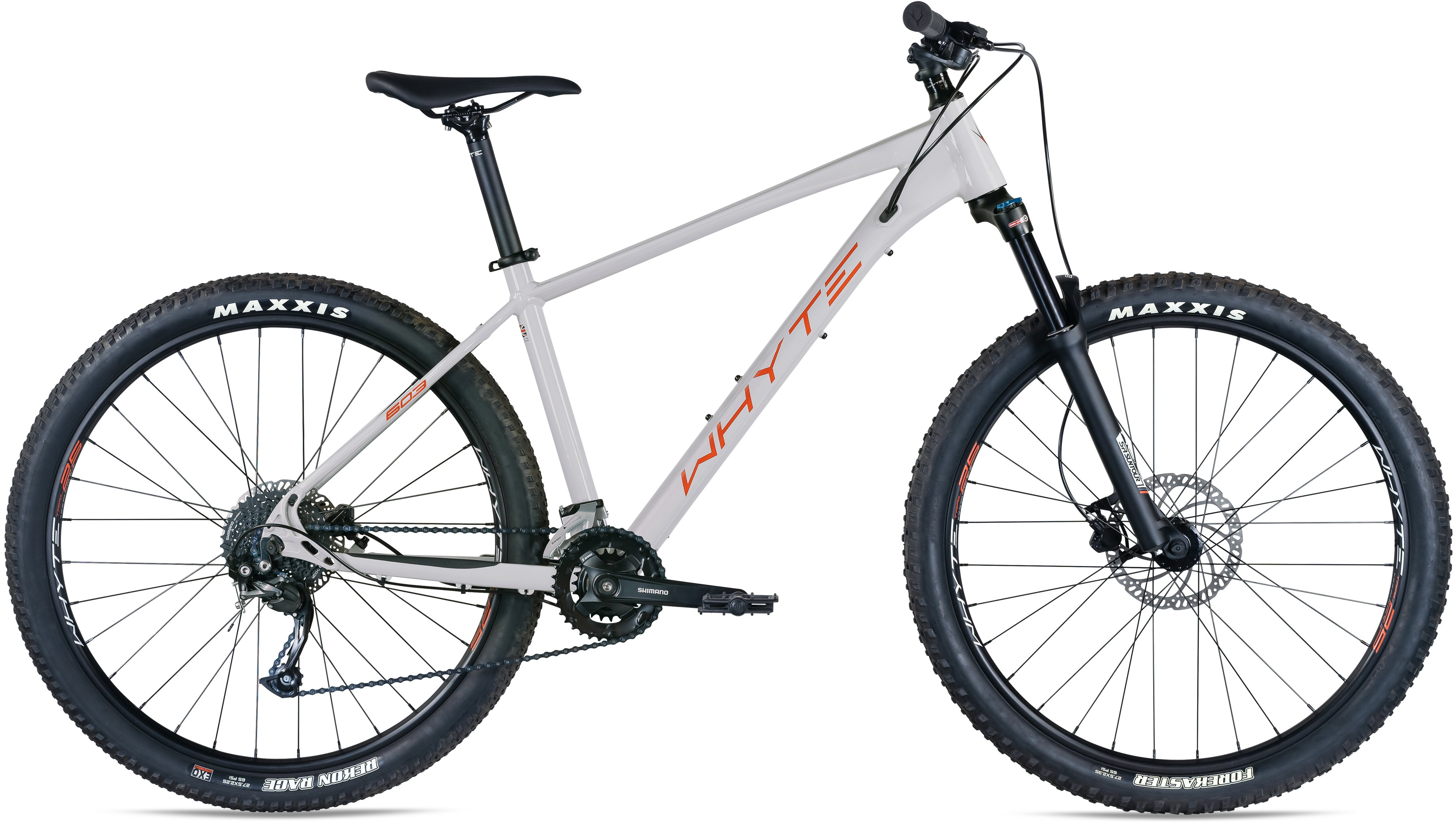 Whyte 603 Hardtail Mountain Bike 2022 Gloss Cement/Burnt Orange
